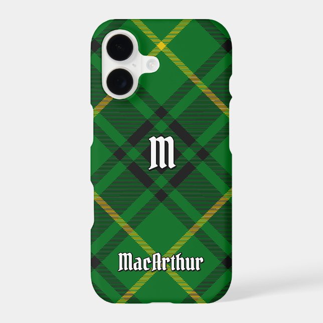 Clan MacArthur Tartan Case-Mate iPhone Case (Back)