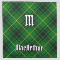 Clan MacArthur Tartan Cloth Napkin