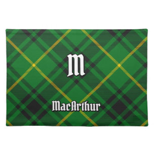 Clan MacArthur Tartan Cloth Placemat