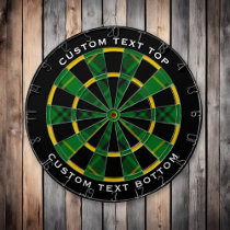 Clan MacArthur Tartan Dart Board