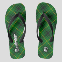 Clan MacArthur Tartan Flip Flops