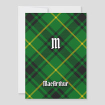 Clan MacArthur Tartan Invitation