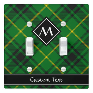 Clan MacArthur Tartan Light Switch Cover
