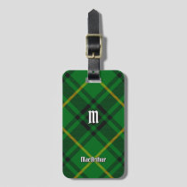 Clan MacArthur Tartan Luggage Tag