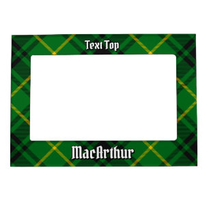 Clan MacArthur Tartan Magnetic Frame