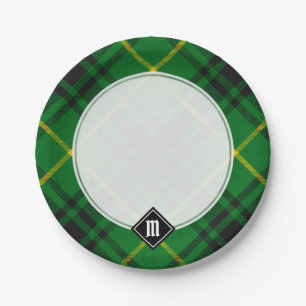 Clan MacArthur Tartan Paper Plates