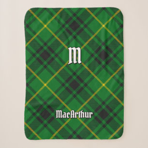 Clan MacArthur Tartan Sherpa Blanket