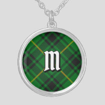 Clan MacArthur Tartan Silver Plated Necklace