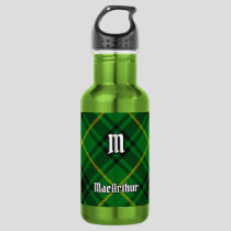 Clan MacArthur Tartan Stainless Steel Water Bottle