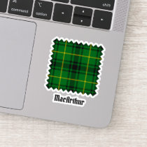 Clan MacArthur Tartan Sticker