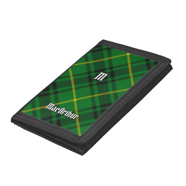 Clan MacArthur Tartan Trifold Wallet (Bottom)