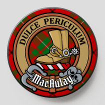Clan MacAulay Crest over Tartan PopSocket
