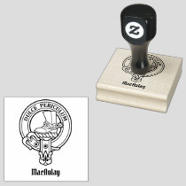 Clan MacAulay Crest Rubber Stamp
