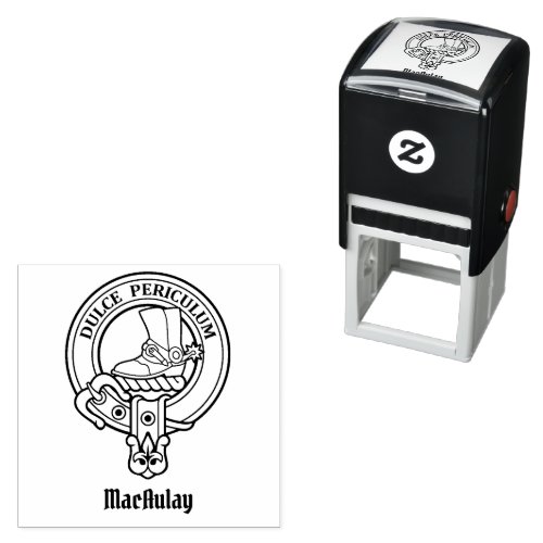 Clan MacAulay Crest Self_inking Stamp