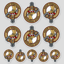 Clan MacAulay Crest Sticker Set