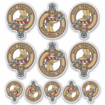 Clan MacAulay Crest Sticker Set