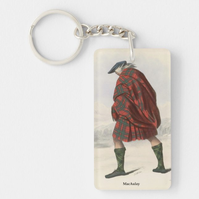 Clan MacAulay Keychain (Front)