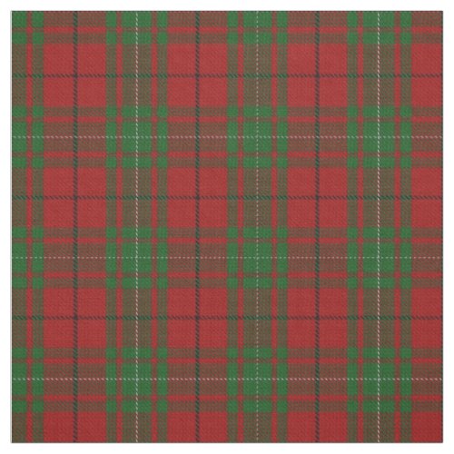 Clan MacAulay Scottish Tartan Plaid Fabric