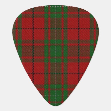 Clan Macaulay Sounds Of Scotland Tartan Guitar Pick