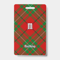 Clan MacAulay Tartan Badge