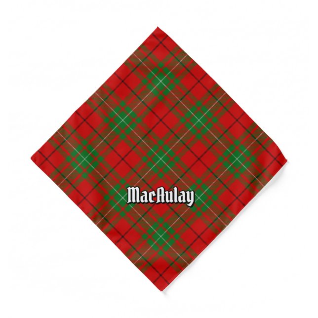 Clan MacAulay Tartan Bandana (Front)