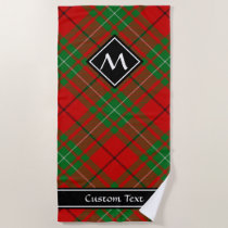Clan MacAulay Tartan Beach Towel