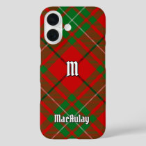 Clan MacAulay Tartan Case-Mate iPhone Case