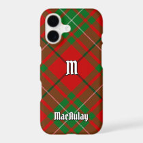 Clan MacAulay Tartan iPhone 17 Case