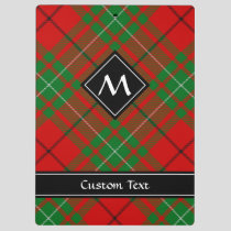 Clan MacAulay Tartan Clipboard