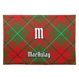 Clan MacAulay Tartan Cloth Placemat