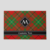 Clan MacAulay Tartan Doormat