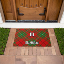 Clan MacAulay Tartan Doormat