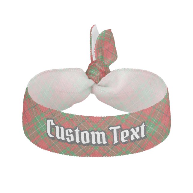 Clan MacAulay Tartan Elastic Hair Tie (Front)