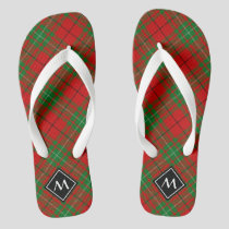 Clan MacAulay Tartan Flip Flops