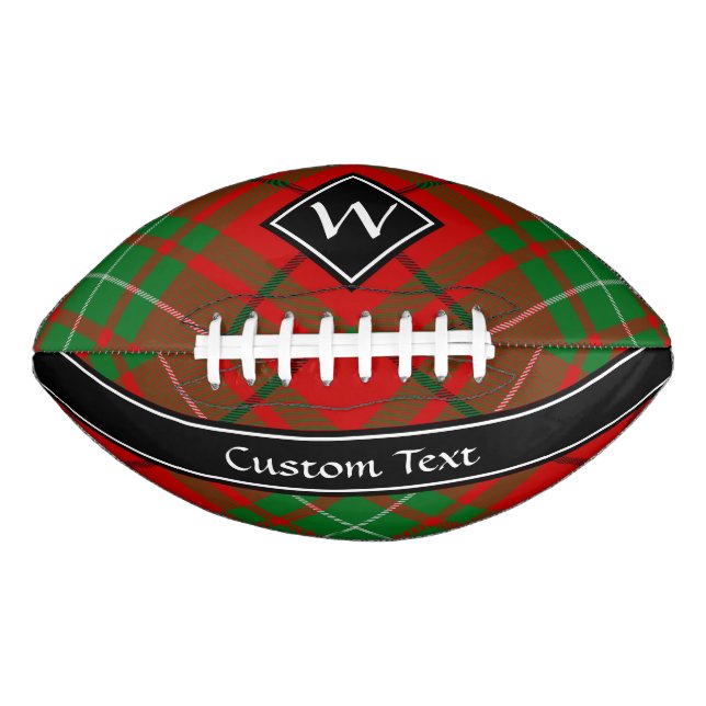 Clan MacAulay Tartan Football (Front)