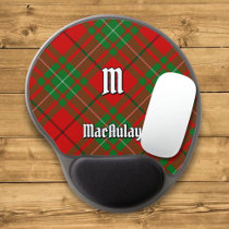 Clan MacAulay Tartan Gel Mouse Pad