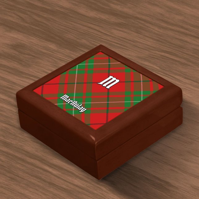Clan MacAulay Tartan Gift Box (Creator Uploaded)