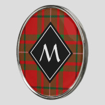 Clan MacAulay Tartan Golf Ball Marker