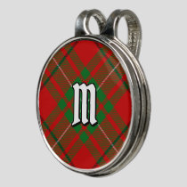 Clan MacAulay Tartan Golf Hat Clip