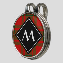 Clan MacAulay Tartan Golf Hat Clip