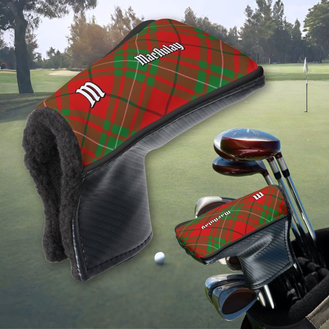Clan MacAulay Tartan Golf Head Cover (Creator Uploaded)
