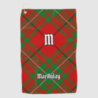 Clan MacAulay Tartan Golf Towel
