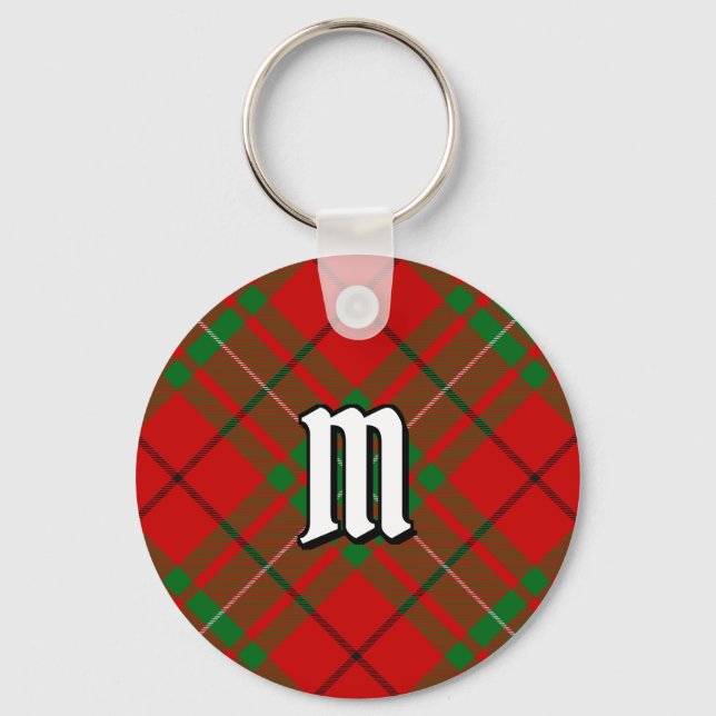 Clan MacAulay Tartan Keychain (Front)