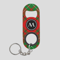 Clan MacAulay Tartan Keychain Bottle Opener