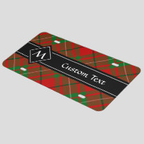 Clan MacAulay Tartan License Plate