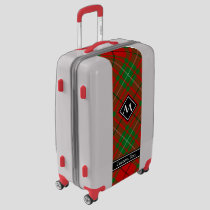 Clan MacAulay Tartan Luggage