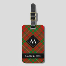 Clan MacAulay Tartan Luggage Tag