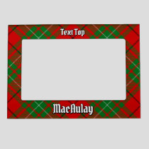Clan MacAulay Tartan Magnetic Frame
