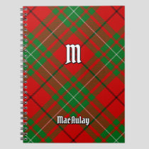 Clan MacAulay Tartan Notebook