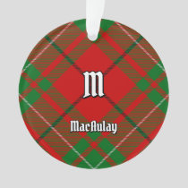 Clan MacAulay Tartan Ornament